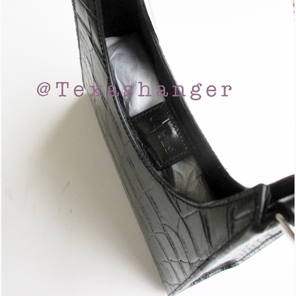 NWT STAUD Rey Shoulder Bag Black - Picture 10 of 16
